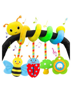 Juguete de Actividad Espiral FPVERA para Bebés 0-6 Meses