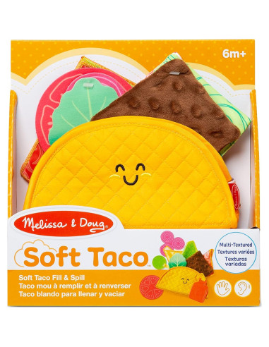 Juguete Sensorial Rellenar y Derramar Taco Suave Melissa & Doug
