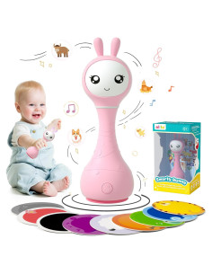 Sonajero Musical Alilo Smarty Bunny Rosa 0-24 Meses