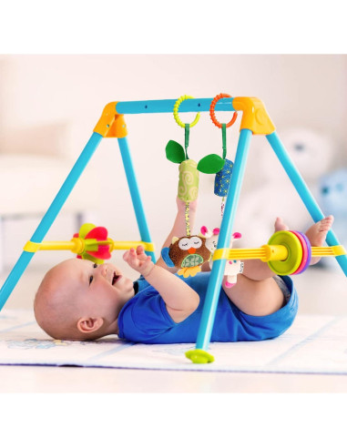 4 Juguetes Colgantes para Cochecito Bebé Sealive 30cm