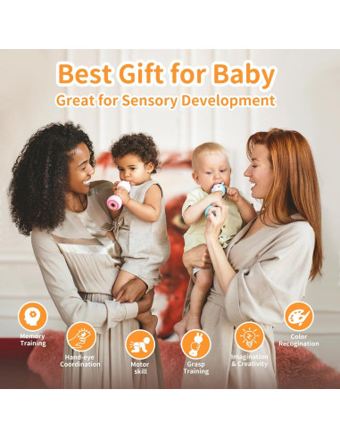 Sonajero Musical Alilo Smarty Bunny Rosa 0-24 Meses