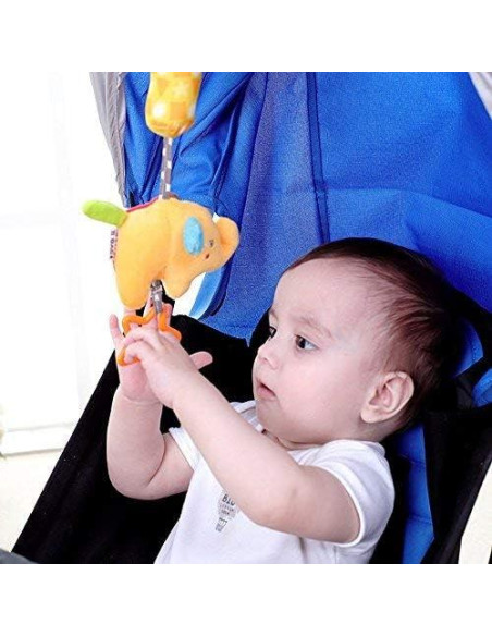 4 Juguetes Colgantes para Cochecito Bebé Sealive 30cm