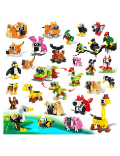 Paquete de 30 Juguetes de Animales INSOON para Fiesta