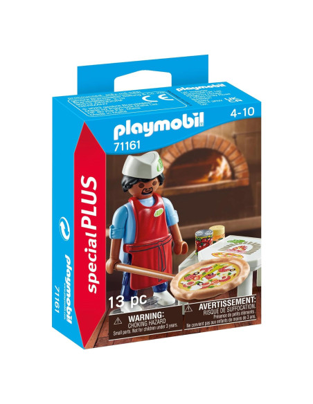 Playmobil Hacedor de Pizzas 71161 - Juego de Cocina