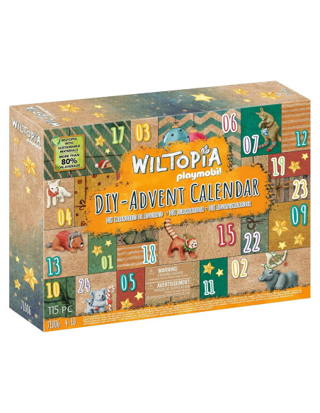 Calendario de Adviento DIY Playmobil Wiltopia 24 Sorpresas