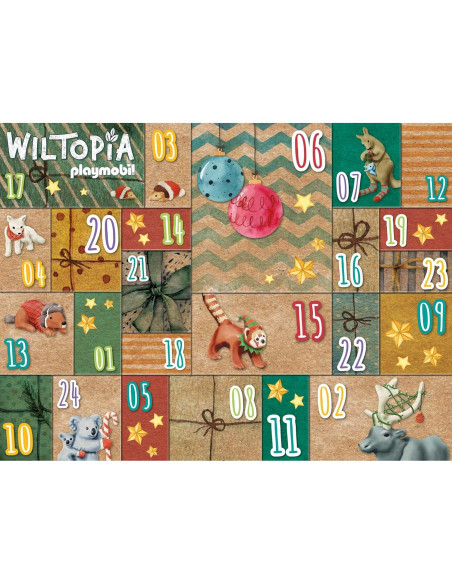 Calendario de Adviento DIY Playmobil Wiltopia 24 Sorpresas
