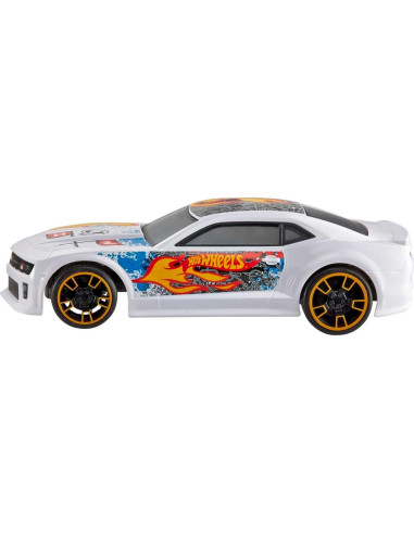 Coche de Juguete RC Hot Wheels Camaro ZL1 Blanco 8,05 km/h
