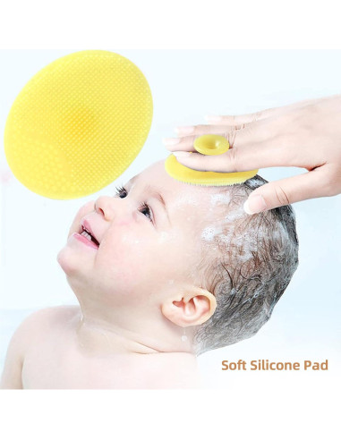 Juego de Cepillo y Peine para Bebés - 4 Piezas de Madera