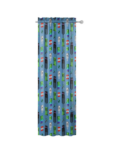 Cortinas para Niños Jay Franco Minecraft 2 Piezas 63 cm