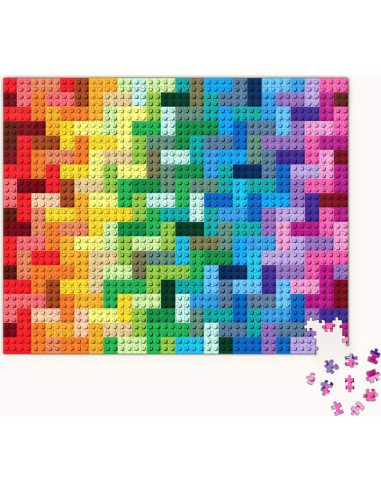 Rompecabezas LEGO Arcoíris 1000 Piezas 63.5x50.8 cm