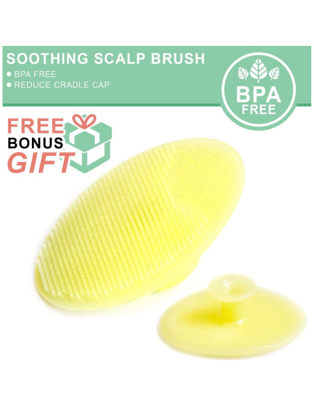 Juego de Cepillo y Peine para Bebés LTW - 4 Piezas Madera