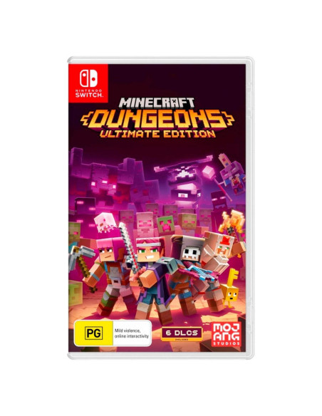 Juego Nintendo Switch Minecraft Dungeons Edición Definitiva