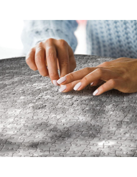 Rompecabezas Redondo Espacial BBOLDIN 1000 Piezas Luna