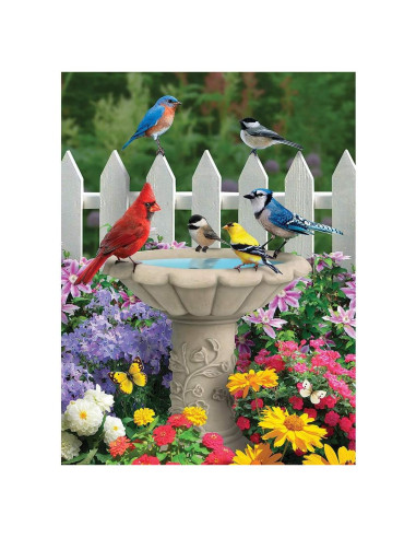 Rompecabezas 500 Piezas Bits and Pieces Jardín Verano