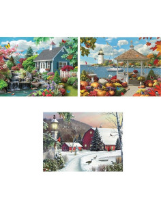 Set de 3 Rompecabezas de 500 Piezas Alan Giana 2