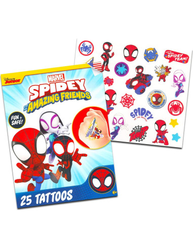 Conjunto de Rompecabezas Spidey y Amigos - 3 Piezas 24x cada uno