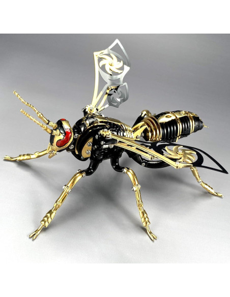 Rompecabezas 3D de Metal Afftiny Avispa Gigante DIY