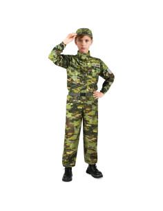 Disfraz de Ejército para Niños GIFTINBOX Camuflaje Grande