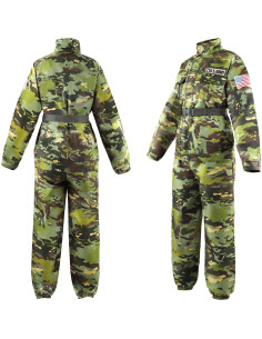 Disfraz de Ejército para Niños GIFTINBOX Camuflaje Grande 2