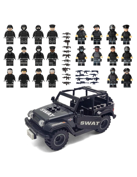 Juego de Bloques de Construcción Toysvill SWAT 22 Piezas