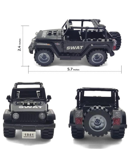 Juego de Bloques de Construcción Toysvill SWAT 22 Piezas