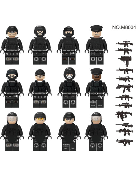 Juego de Bloques de Construcción Toysvill SWAT 22 Piezas