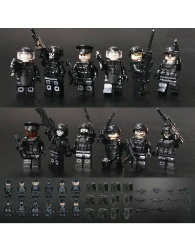 Juego de Bloques de Construcción Toysvill SWAT 22 Piezas