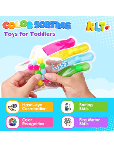 Juguetes Sensoriales de Clasificación KLT 2 Piezas para Niños 2