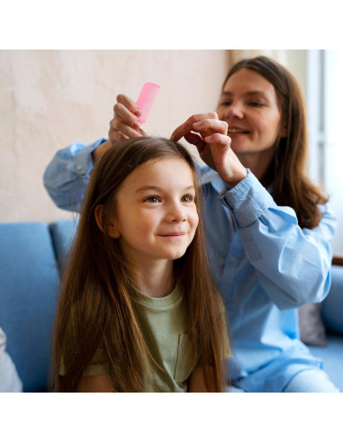 Juego de 4 Peines Suaves para Bebés y Niños - Cuidado del Cabello