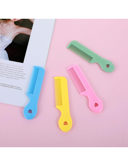 Juego de 4 Peines Suaves para Bebés y Niños - Cuidado del Cabello