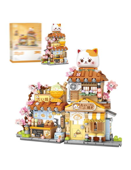 Juego de Bloques de Construcción LUOGFYNI Gato 923 Piezas