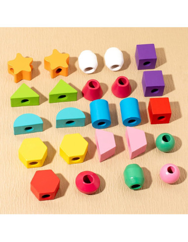 Juguetes Montessori ALaLatois 3 en 1 Madera Educativos