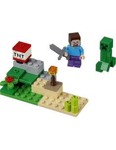 LEGO Minecraft Set Polybag 30393 Steve y Creeper 29 Piezas 2