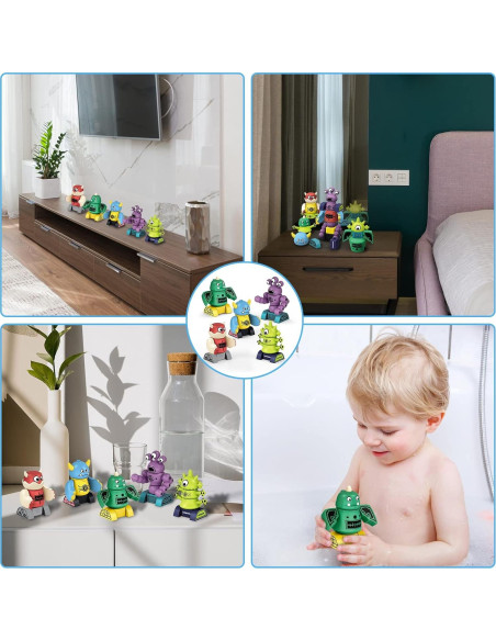 Set de 35 Piezas de Bloques Magnéticos TIANLIDA para Niños