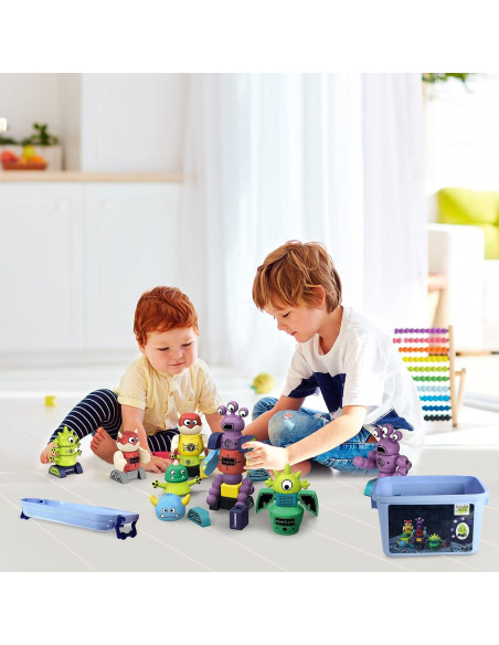 Set de 35 Piezas de Bloques Magnéticos TIANLIDA para Niños