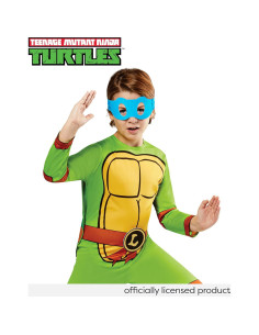 Disfraz de Tortugas Ninja Rubies para Niños - Mono y Máscara 2