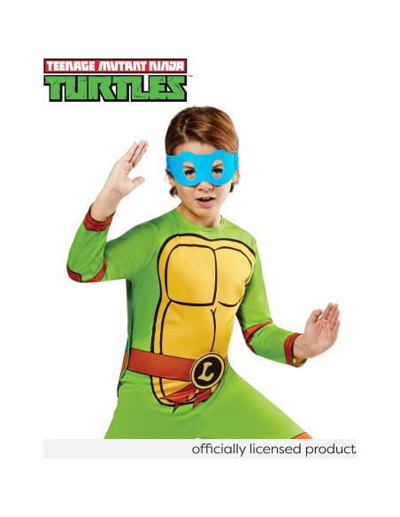 Disfraz de Tortugas Ninja Rubies para Niños - Mono y Máscara