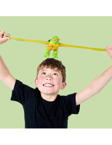 Heroes de Goo Jit Zu Tortugas Ninja Paquete de 2 Donatello y Michelangelo