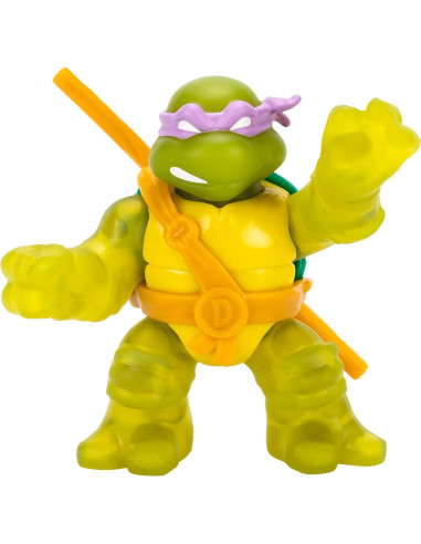 Heroes de Goo Jit Zu Tortugas Ninja Paquete de 2 Donatello y Michelangelo