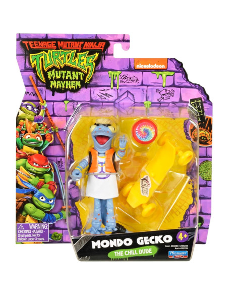 Figura de Acción Mondo Gecko Tortugas Ninja 10,8 cm Playmates