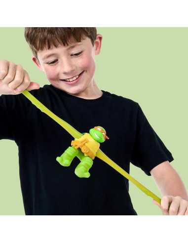 Heroes de Goo Jit Zu Tortugas Ninja Paquete de 2 Donatello y Michelangelo