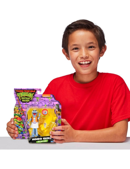 Figura de Acción Mondo Gecko Tortugas Ninja 10,8 cm Playmates