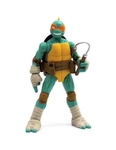 Figura de Acción Tortugas Ninja Michelangelo 12,7 cm IDW