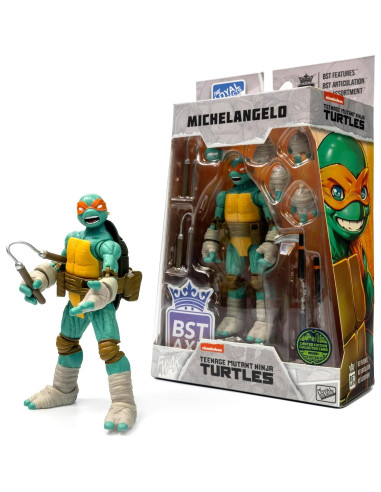 Figura de Acción Tortugas Ninja Michelangelo 12,7 cm IDW