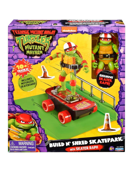 Tortugas Ninja Raphael Patineta Motorizada con Accesorios