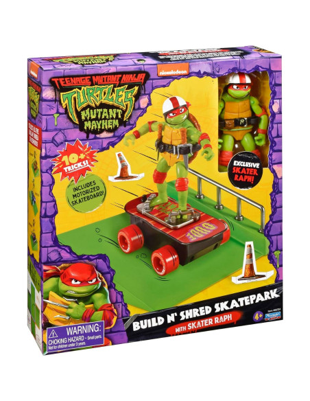 Tortugas Ninja Raphael Patineta Motorizada con Accesorios