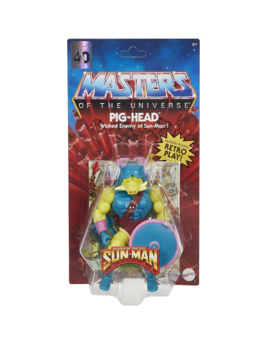 Figura de Acción Masters of the Universe Mattel Pig-Head 14 cm