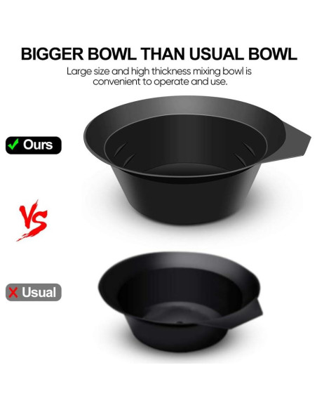 Kit de Tinte de Cabello IRCHLYN 78 Piezas con Brochas y Tazones