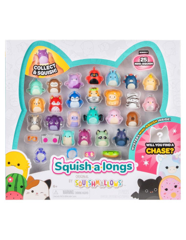 Paquete de 25 Mini-Squish-a-longs Jazwares Serie 2