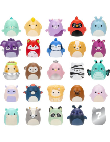 Paquete de 25 Mini-Squish-a-longs Jazwares Serie 2